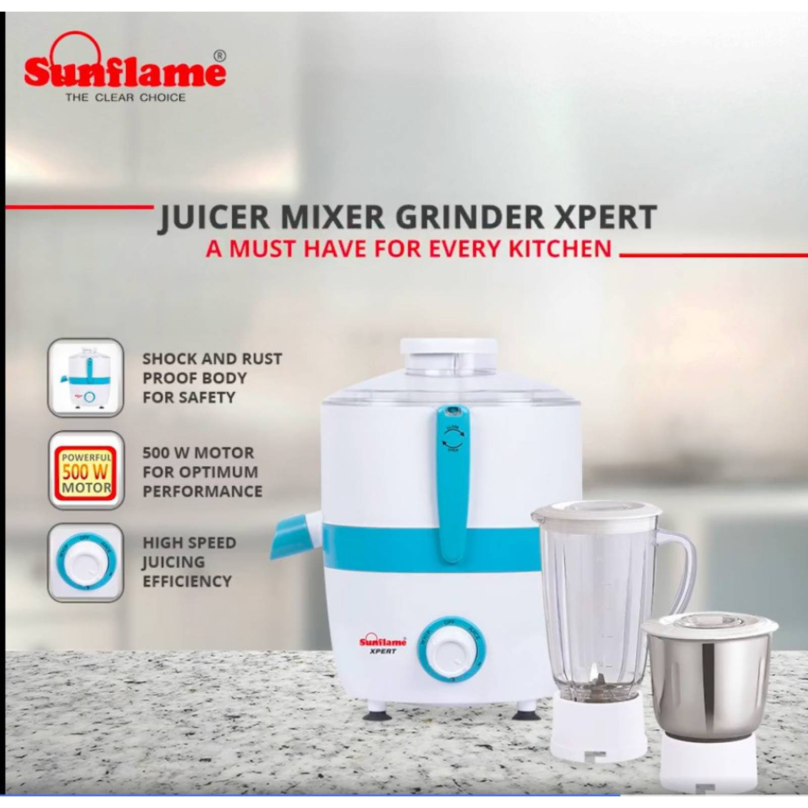 Sunflame juicer 2024 mixer grinder